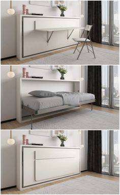 Wall mounted beds